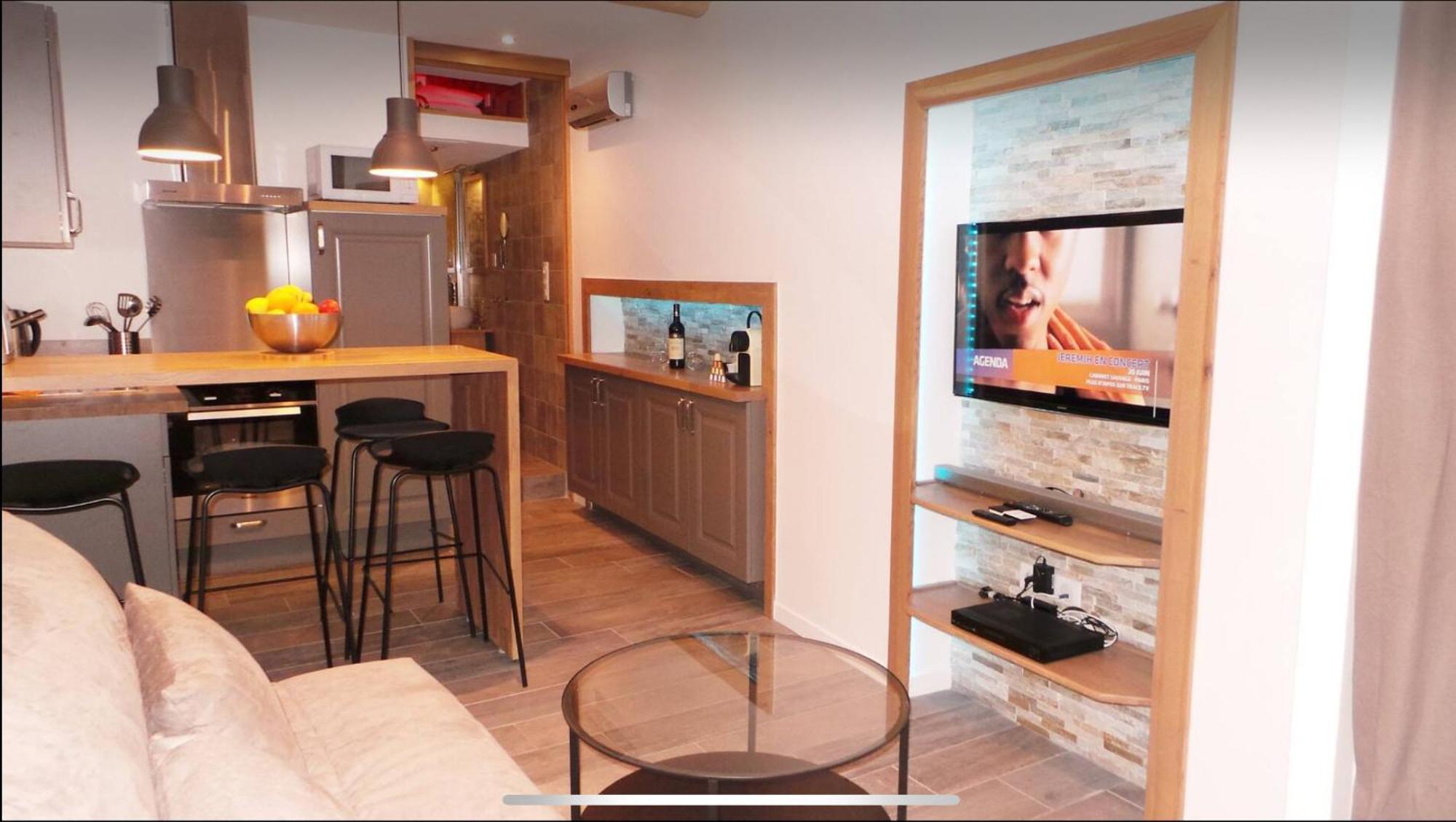 Studio Avec Mezzanine อองทีบส์ ภายนอก รูปภาพ