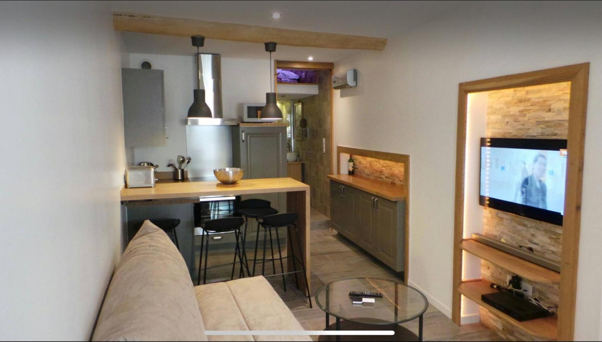 Studio Avec Mezzanine อองทีบส์ ภายนอก รูปภาพ