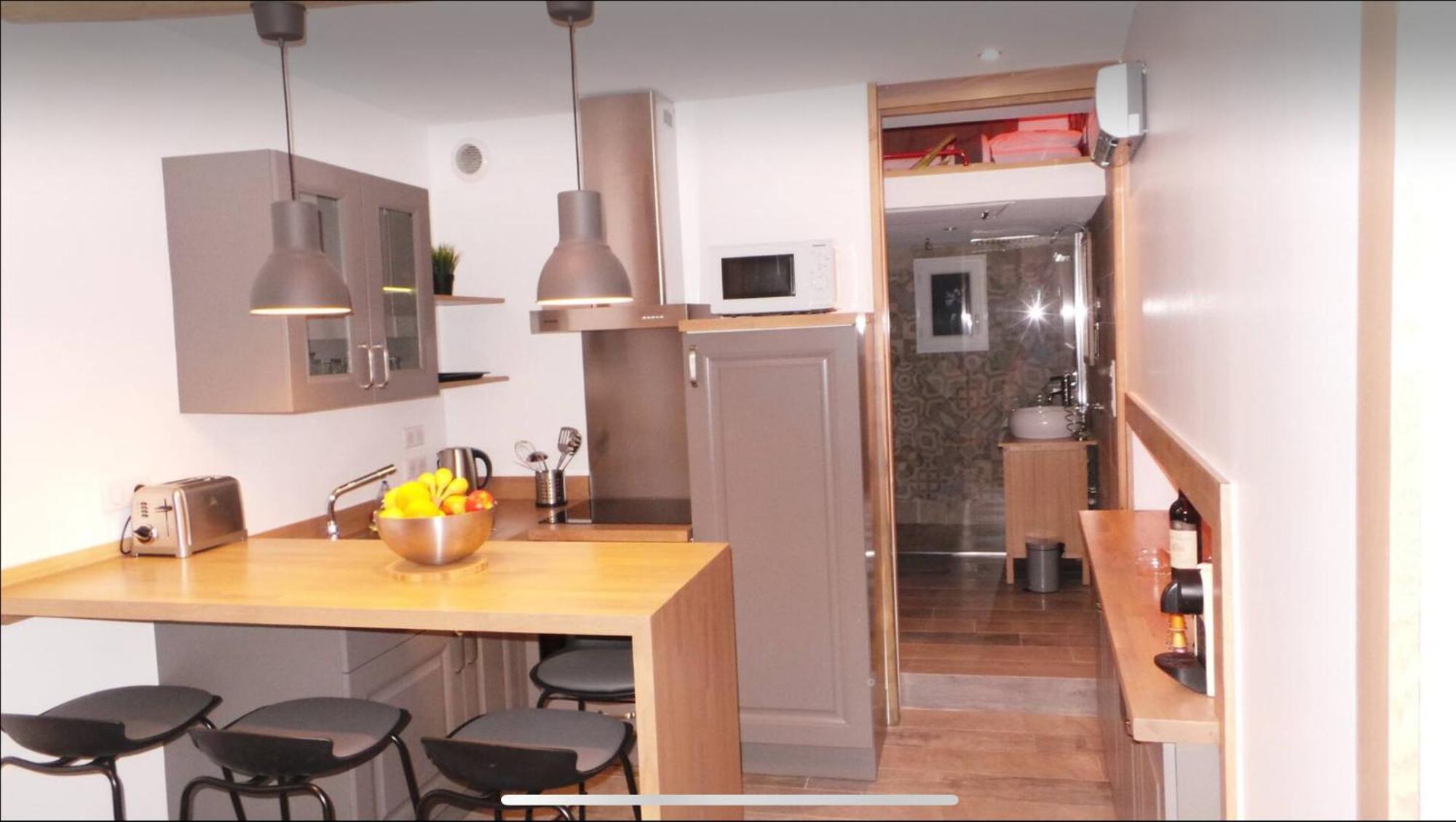Studio Avec Mezzanine อองทีบส์ ภายนอก รูปภาพ